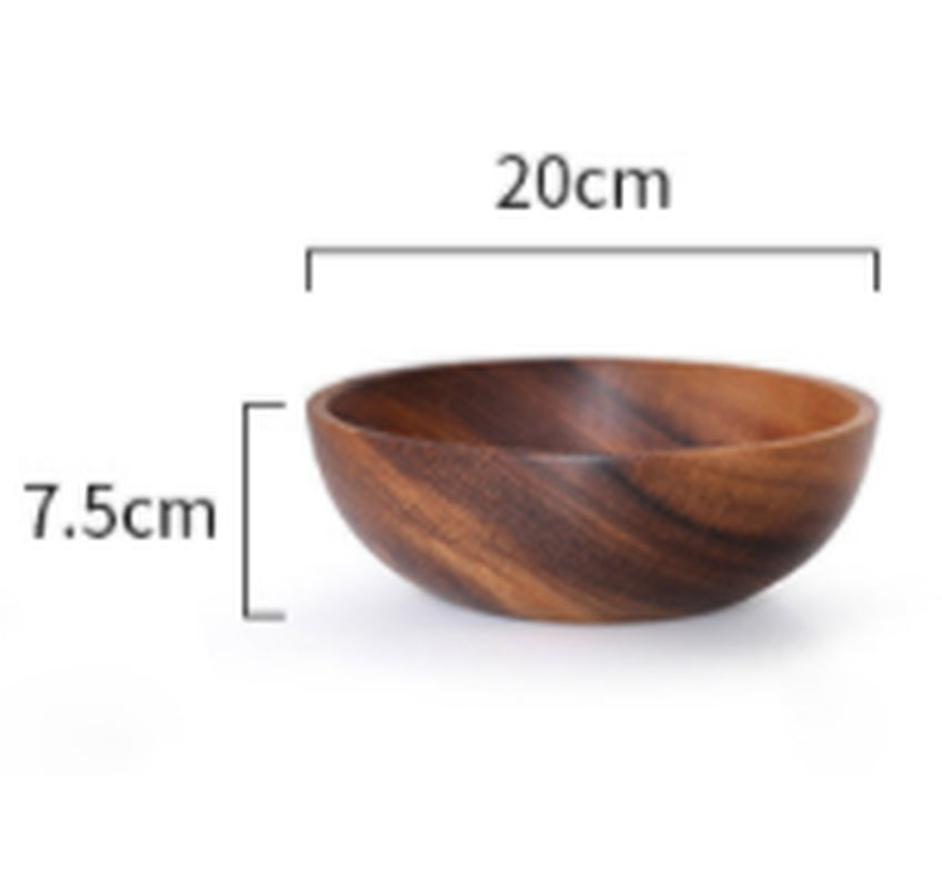 AcaciaCraft Wooden Bowl