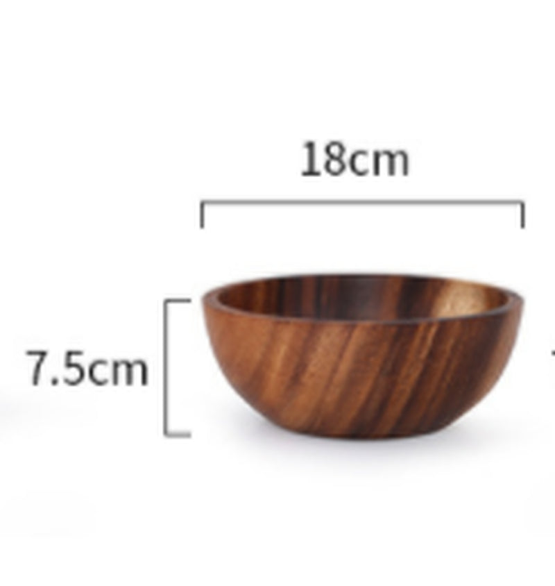 AcaciaCraft Wooden Bowl