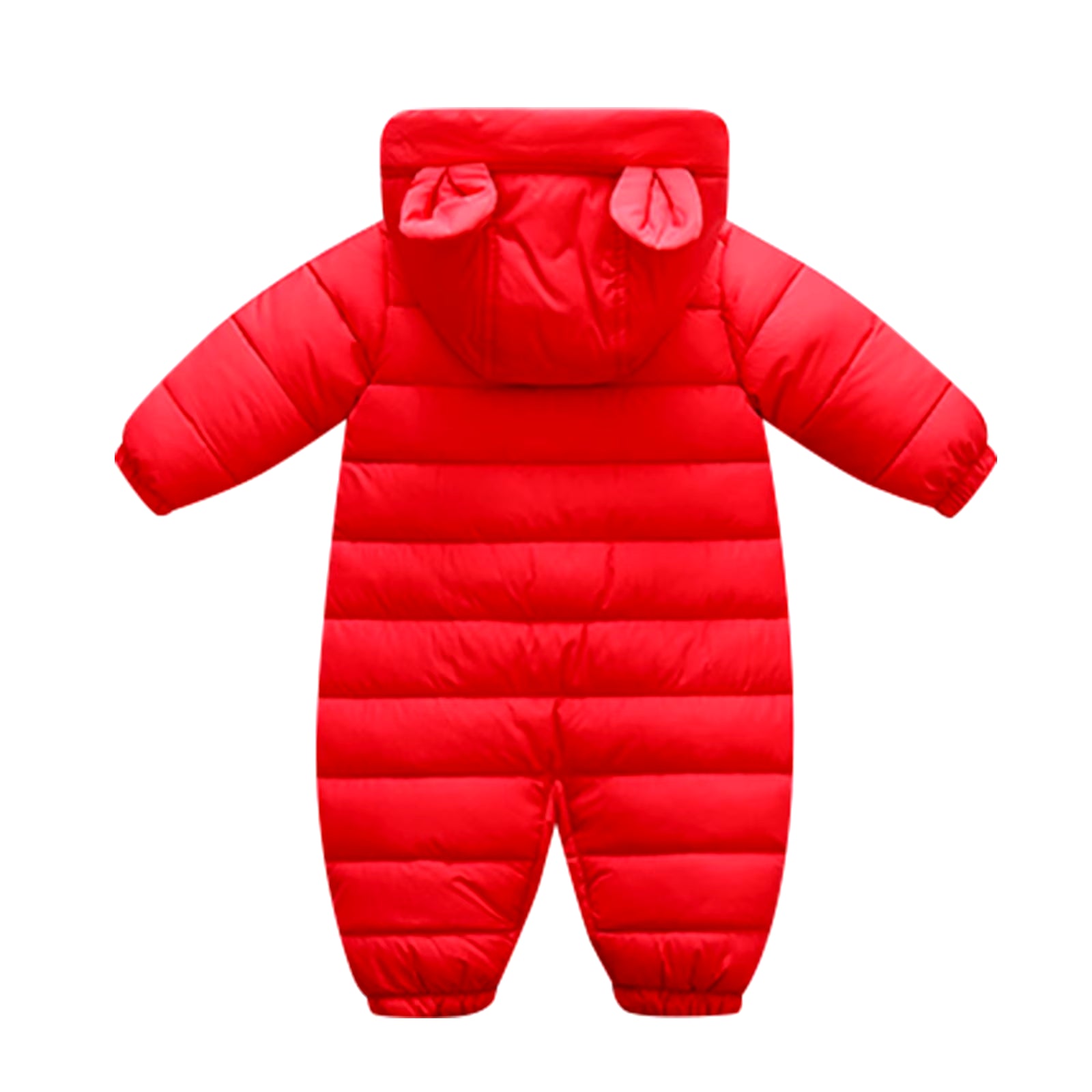 CozyCub Snowsuit - Girls Boys Hooded Outdoor Thick Warm Windproof Coat Romper Snowsuit