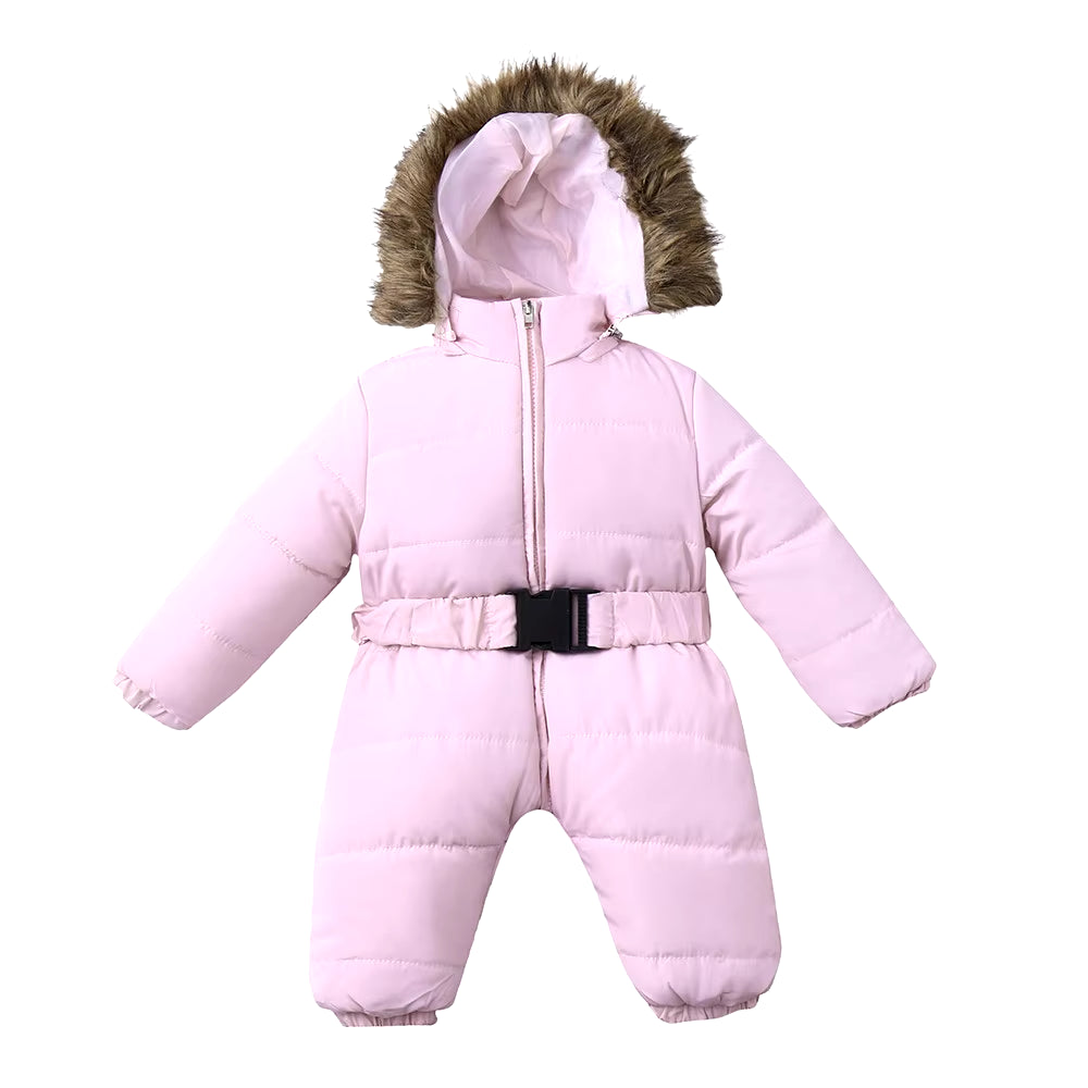 PolarCub Snowsuit - Baby Boy Girl Warm Romper Jacket Hooded Jumpsuit