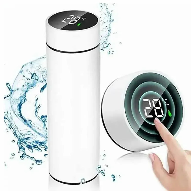 Stay hydrated with this Stainless Smart Digital Thermos! 🔥💧 #ThermalBottle #VacuumInsulated #PortableBottle