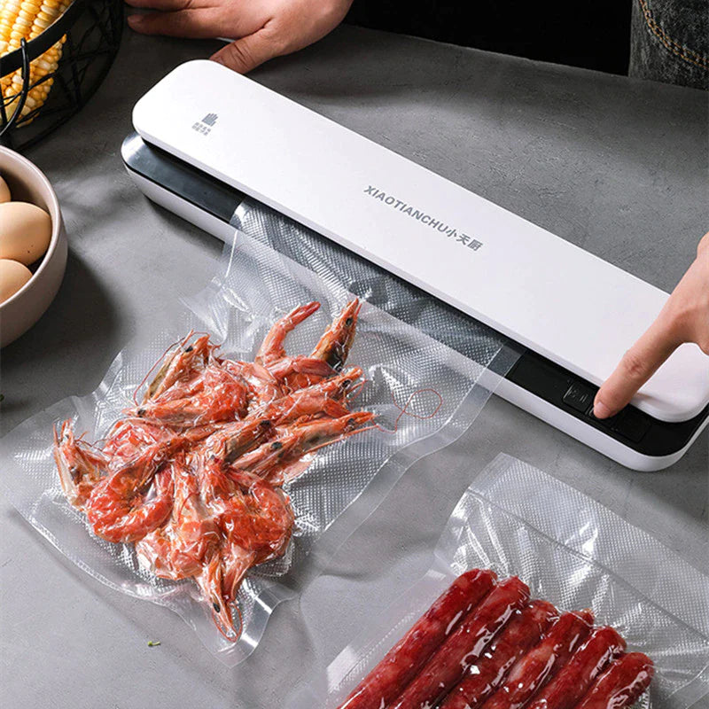 Xiaomi Electric Vacuum Sealing Machine 220V | Advanced Food Preservation & Packaging System for Home Kitchens